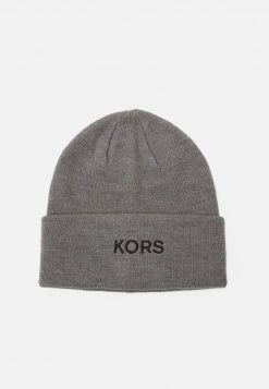 Michael Kors CUFF HAT UNISEX - Gorro - Ash Melange, Unisexo