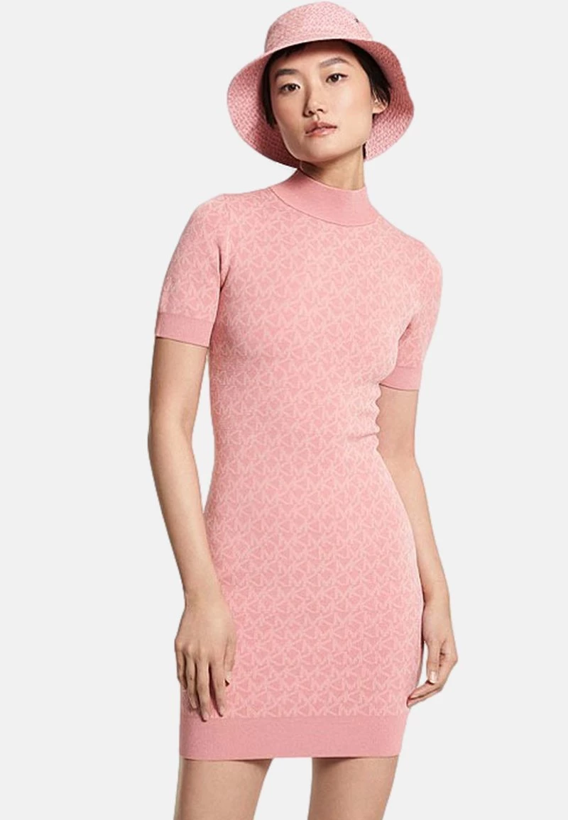 Michael Kors PUNTO LOGOS - Vestido De Tubo - Dustyrose, Mujer 3 Michael Kors PUNTO LOGOS - Vestido De Tubo - Dustyrose, Mujer