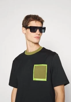 Michael Kors Camiseta Estampada - Black, Hombre -Ofertas Michael Kors Tienda de19a7e113f7410ebb9db17d5ac791b7