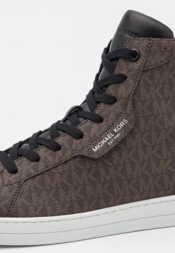 Michael Kors KEATING - Zapatillas Altas - Brown/black, Hombre -Ofertas Michael Kors Tienda e12664059f69492f87cd5fb290daa9e1