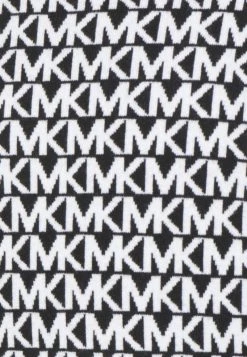 Michael Kors ALLOVER LOGO CREW - Jersey De Punto - Black/white, Hombre -Ofertas Michael Kors Tienda ecf7d33594bf4dea8bb913a04632664e