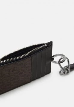 Michael Kors LANYARD ZIP CASE UNISEX - Monedero - Brown/black, Unisexo -Ofertas Michael Kors Tienda ee7a8d0dc40541209bf5e33127608687