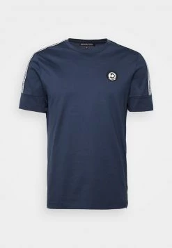 Michael Kors NEW EVERGREEN LOGO TEE - Camiseta Estampada - Midnight, Hombre -Ofertas Michael Kors Tienda ee88ac262a82452fb95eab36f611938b