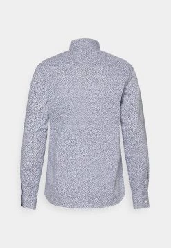 Michael Kors STRETCH DITSY - Camisa - Dark Chambray, Hombre -Ofertas Michael Kors Tienda f18d6587400145cb8b8b2fb00a788453