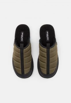 Michael Kors ANDERS SLIPPER - Pantuflas - Olive, Hombre -Ofertas Michael Kors Tienda f18d7d9326f54bda828769b477334d01