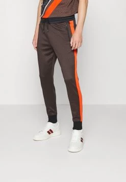 Michael Kors GO TRACK JOGGER - Pantalones Deportivos - Chocolate, Hombre