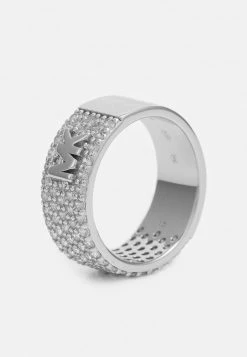 Michael Kors PAVÉ LOGO BAND - Anillo - Silver-coloured, Mujer 9 Michael Kors PAVÉ LOGO BAND - Anillo - Silver-coloured, Mujer -Ofertas Michael Kors Tienda f8186cca7c54430ba95da446d9cba50f