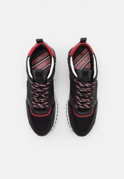 Michael Kors THEO - Zapatillas - Black/crimson, Hombre -Ofertas Michael Kors Tienda fa52ca2cc3a94f80a0352e961770e018