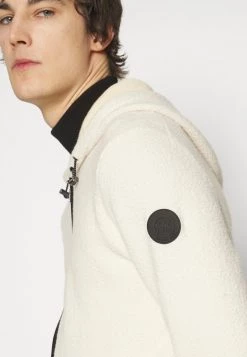 Michael Kors SOFT BRUSHED HOODIE - Chaqueta De Punto - Bone, Hombre -Ofertas Michael Kors Tienda fb5205cf77c5447c85f890fc35e894e6