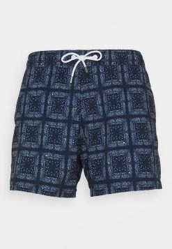 Michael Kors TRUNK HEADLINE PAISLEY - Bañador - Dark Midnight, Hombre