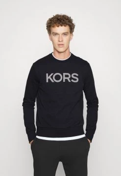 Michael Kors LOGO CREW - Sudadera - Black, Hombre